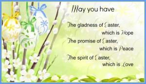 Easter Quotes and Sayings – “May you have: The gladness of Easter ...