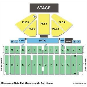 Minnesota State Fair Grandstand Seating Chart