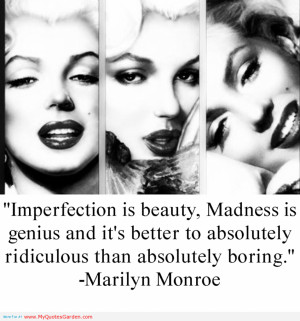 ... Most Beautiful Makeup Of A Woman Is Passion Quote By Marylin Monroe