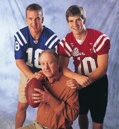 Archie Manning, Peyton Manning and Eli Manning More