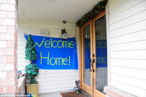 Amanda Knox's family home in Seattle, where a giant “Welcome Home ...