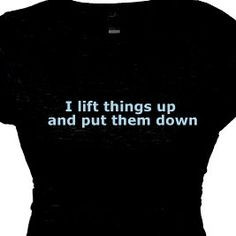 from etsy i lift things up put them down weight lifting tee exercise t ...