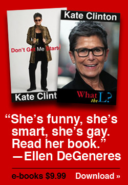 Quote from Ellen DeGeneres about Kate Clinton