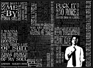 really like him.... his lyrics are awesome *-*