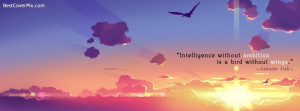 Intelligence Quotes Facebook Covers