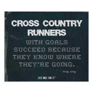 Cross Country Runners With