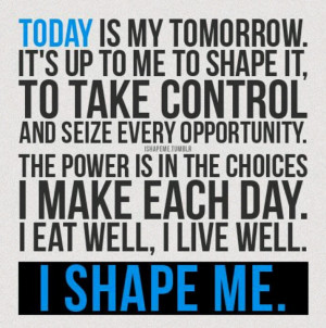 Take control to shape