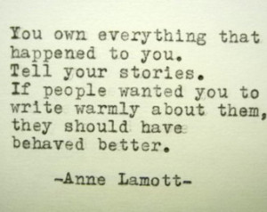 ANNE LAMOTT Quote Handtyped Typewri ter Quote Typed with Vintage ...