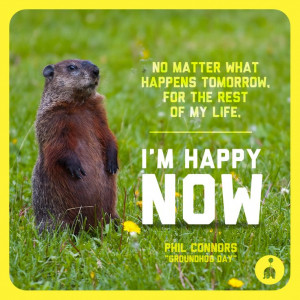 Six More Weeks! Happy Groundhog Day!