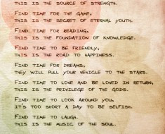 Find Time by Yannis Ritsos – Printable