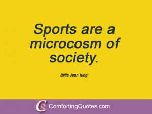 Sayings By Billie Jean King