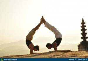 easy couple yoga poses source http imgarcade com 1 partner yoga poses