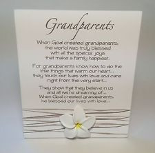 Splosh Grandparents Poem Great Gift Ideas for Grandparents & Her
