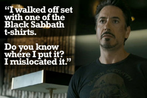 Tony Stark Quotes