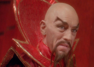 Max von Sydow as Ming the Merciless in 'Flash Gordon.'
