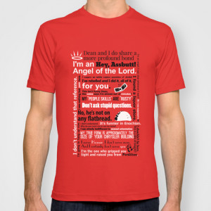Supernatural - Castiel Quotes T-shirt