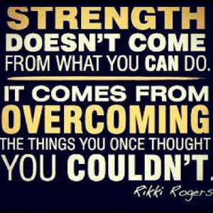 Strength Picture Quote