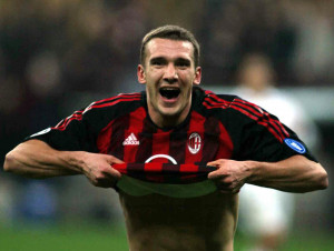 Andriy Shevchenko è il capocannoniere del derby Milan-Inter