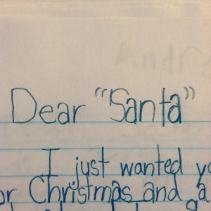 Scooped via: http://www.popsugar.com/moms/Funny-Notes-Kids-Write-Santa ...