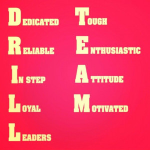 Drill Team = my life