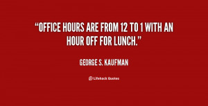 Office Lunch Quotes