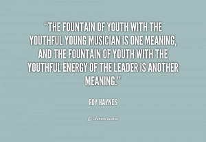 Quotes About the Fountain of Youth