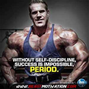 Self-Discipline is KEY!
