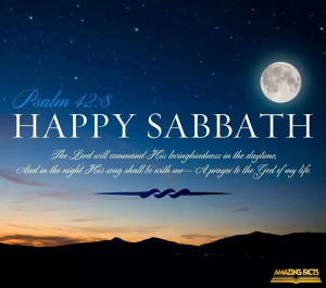 Happy Sabbath