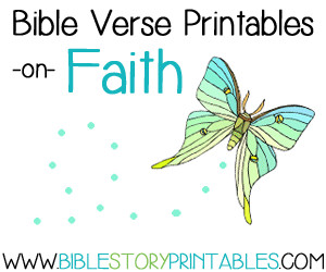Bible Verse Printables for Kids