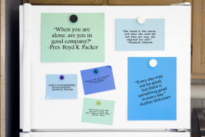 we asked you to share the inspiring thoughts you surround yourself ...