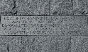 Franklin Delano Roosevelt Memorial Quotes