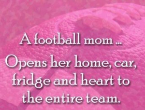 Football mom! This couldn't be more true right now. My home has become ...