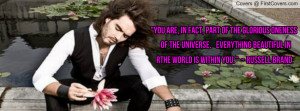 Russell Brand quote Profile Facebook Covers
