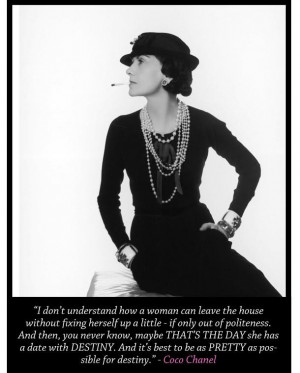 ... famous for her timeless designs, trademark suits, and little black