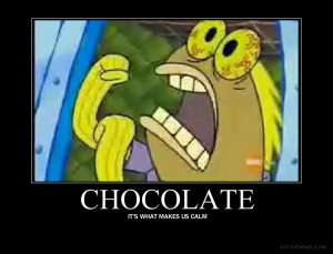 Spongebob Crazy Chocolate Guy