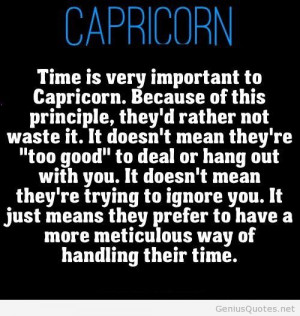 Zodiac Capricorn facts quote
