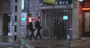 Blues and Dan Aykroyd Elwood Blues in The Blues Brothers 1980