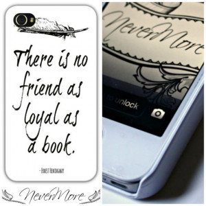... Quote iPhone Case White - Quote iPhone Case 4/4S/5 - Literary iPhone