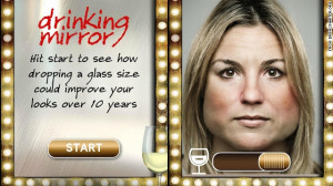 ... app' muestra cómo se verá tu rostro a causa del alcohol en 10 años