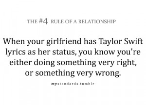 Relationship Rule # 1 - # 5