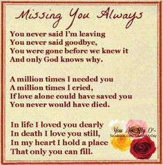 in memory of quotes | In Memory Of the Ones We Love | Facebook More