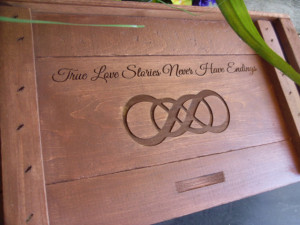 Wedding Wine Box, Wine Box, Custom Wine Box, Engraved Wine Box, Love ...
