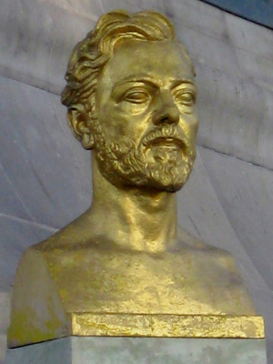 Bust, Alexandre Gustave Eiffel. Paris, France. Photo by Amber ...