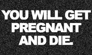mean girls, pregnant, quote, quotes, text, typography, words