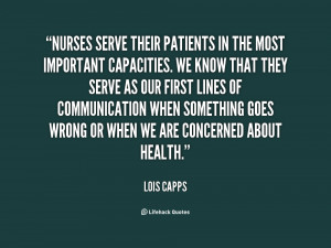 Patient Nurse Quotes