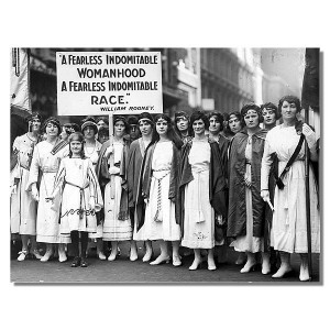Women can vote” was the news AUGUST 26, 1920, with the passage of ...