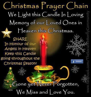 Christmas Prayer Chain