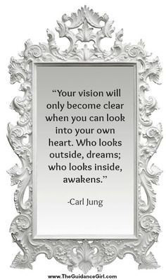 ... # self # awarness more mirror mirror heart jung quotes dream quotes