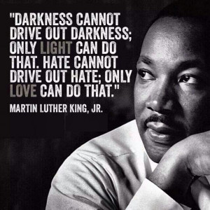 Martin Luther King Jr. LOVE LOVE LOVE