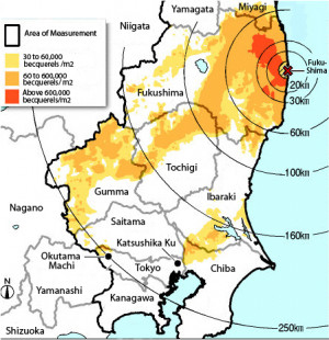 Radiation Reading Map Fukushima Prefecture Majirox News
